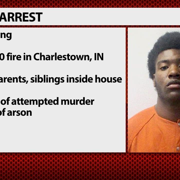 Charlestown man confesses to setting family's home on fire while they were inside